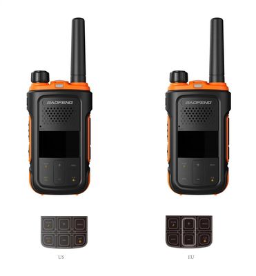 2024 Baofeng UV-12 Dual Band Walkie Talkie con auricolare e batteria da 2200mAh