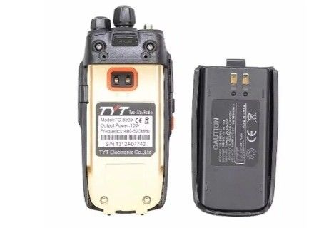 133*59*36mm Tyt Tc-8000 Walkie Talkie 10W 400-520MHz 16CH con Scrambler e Vox