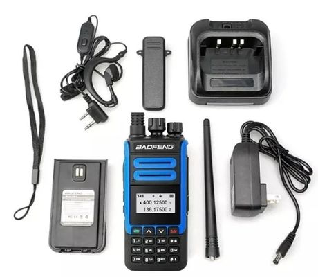 Baofeng Bf-H7 fonte di alta potenza portatile 128CH CB Ham FM trasmettitore a doppia banda walkie-talkie