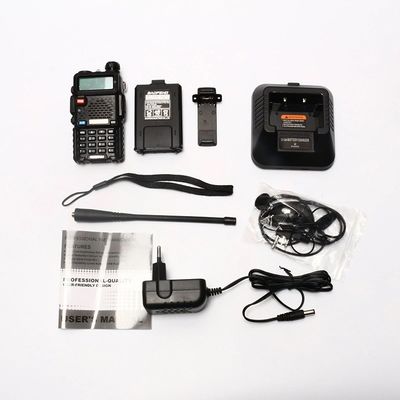 206g Baofeng UV5r doppia frequenza VHF UHF walkie-talkie professionale per le squadre di sicurezza