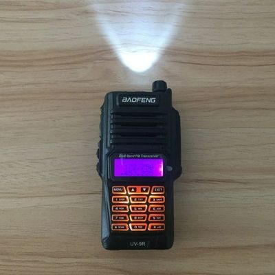 VHF UHF Ham Walkie Talkie Navi Alta potenza di uscita Radio comunicatore a lungo raggio UV-9r