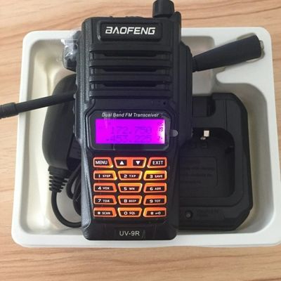 VHF UHF Ham Walkie Talkie Navi Alta potenza di uscita Radio comunicatore a lungo raggio UV-9r
