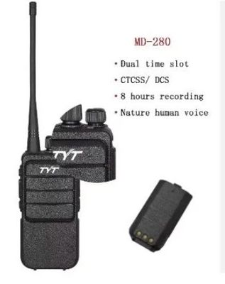 5W Tyt MD-280 Dmr Walkie Talkie con ricevitore e trasmettitore a funzione Superhet nel 2024
