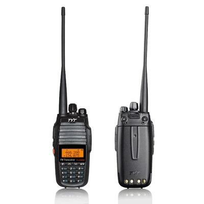128 canale di archiviazione walkie-talkie a doppia banda per escursioni e campeggi 127,5 x 61,55 x 43 mm
