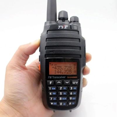 128 canale di archiviazione walkie-talkie a doppia banda per escursioni e campeggi 127,5 x 61,55 x 43 mm