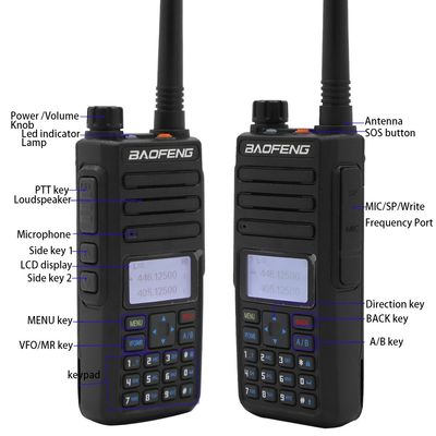 Prodotti Walkie Talkie di Baofeng Digital Dr-1801UV Radio portatile a doppia banda