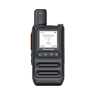 Walkie Talkie a batteria Li-on Quansheng IP-Q11 4G LTE Poc 1.44 Inch Color Screen Wireless