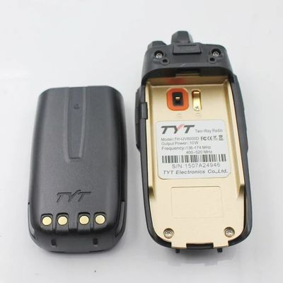 VHF UHF Walkie-Talkie a doppia banda leggero con funzione di ripetitore a banda trasversale da 10 Watt