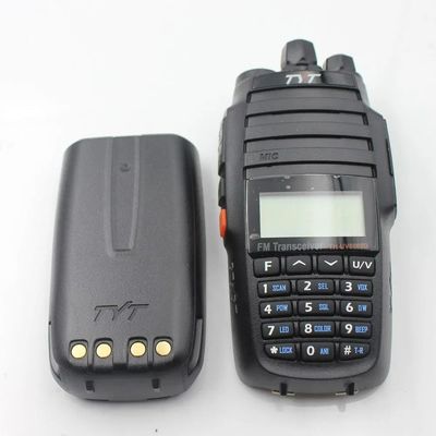VHF UHF Walkie-Talkie a doppia banda leggero con funzione di ripetitore a banda trasversale da 10 Watt