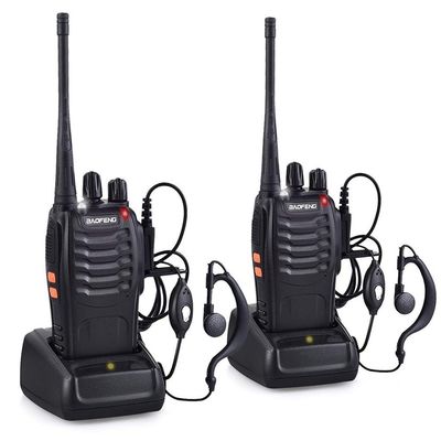 Tipo terminale walkie-talkie portatili radio UHF Bf-888s diretto per il raggio di comunicazione da 0 a 10 km
