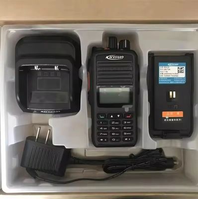 136-174MHz/400-470MHz gamma di frequenza diretta DMR Radio portatile per esigenze aziendali