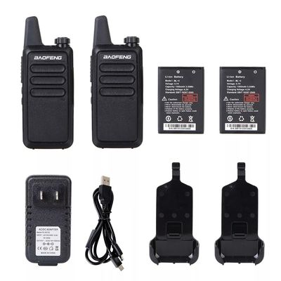 3.7V Radio per bambini Mini Walkie-Talkie VHF UHF Radio portatile a due vie Baofeng Bf-T7