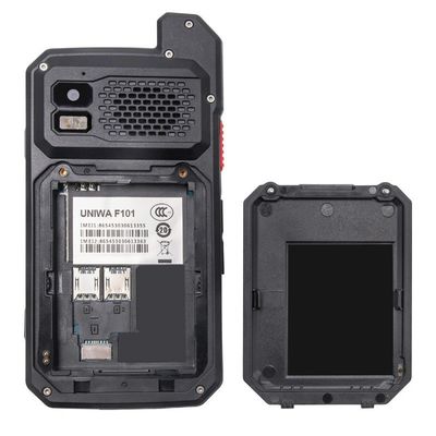 Black Uniwa F101 4 pollici touch screen Zello IP65 impermeabile Poc Radio 4G Android Walkie Talkie con NFC e Sos Button In 2024