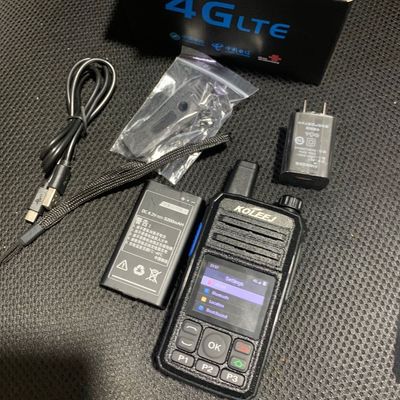 Walkie Talkie 4G portatile con GPS WCDMA SIM Card WiFi Bluetooth e Zello Wireless