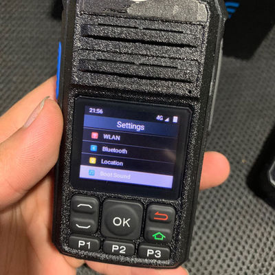 Walkie Talkie 4G portatile con GPS WCDMA SIM Card WiFi Bluetooth e Zello Wireless