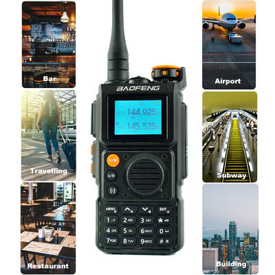 Long Range Full Band UV-K6 Tipo C Walkie Talkie di ricarica con batteria standard 1400MAH