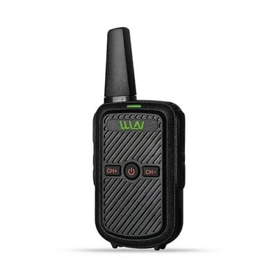 Gamma di conversazione 1-3 km KD-C1 Walkie Talkie UHF portatile Mini radio bidirezionale portatile 2W