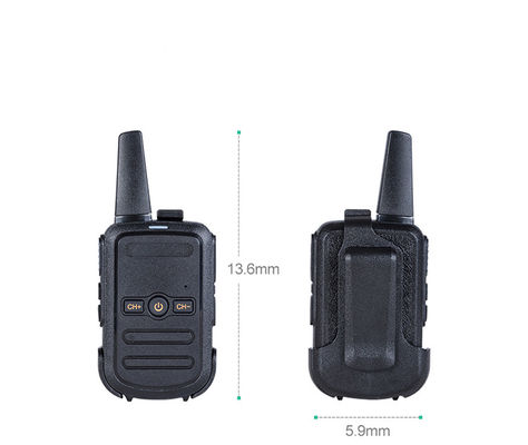 Comunicazione wireless portatile KD-C10 OEM/ODM Mini Walkie Talkie UHF400-480MHz 16CH