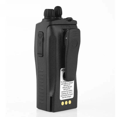 Radio digitale UHF/VHF walkie-talkie portatile con batteria agli ioni di litio e autonomia da 5-10 km
