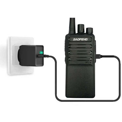 Nero Bf-C5 UHF Android Caricabatterie USB Vox PC Programmazione Wireless Walkie Talkie Modelli digitali XIR P3688 DP1400 CP200D DEP450