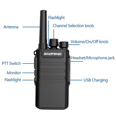 Baofeng BF-V8A Uhf walkie-talkie portatile interfono wireless a lungo raggio Bf-v8 doppia banda