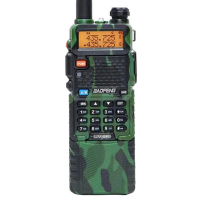 5 - 10 km di raggio di comunicazione di allarme di emergenza a doppia banda GMRS walkie-talkie radio bidirezionale per esterni