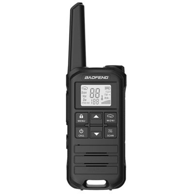Mini walkie-talkie portatile con gamma di frequenza 136-174/403-527MHZ