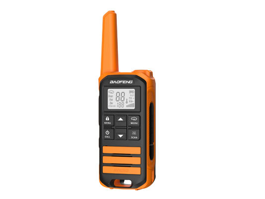Mini walkie-talkie portatile con gamma di frequenza 136-174/403-527MHZ