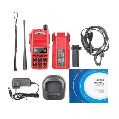 Funzione VOX e canale di archiviazione 16CH VHF a doppia banda walkie-talkie portatile senza fili