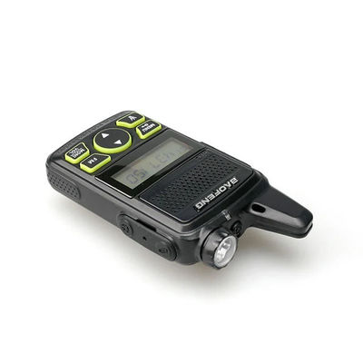 Mini Mobile Handheld Dual Band Walkie Talkie con potenza di uscita di 5W e funzione VOX