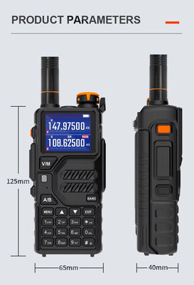 Baofeng K5 + 10W Radio a doppia banda VHF UHF Il walkie-talkie per lunghe distanze all'aperto
