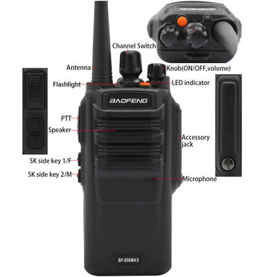 400-480MHz Walkie Talkie wireless portatile tipo GMRS con canale di archiviazione 16CH