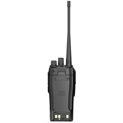 Walkie Talkie wireless portatile nero con segnale stabile e design resistente alle cadute