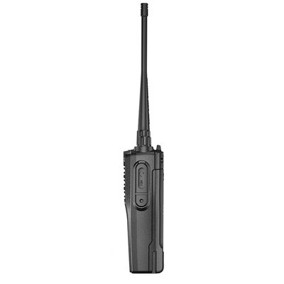 Walkie Talkie wireless portatile nero con segnale stabile e design resistente alle cadute