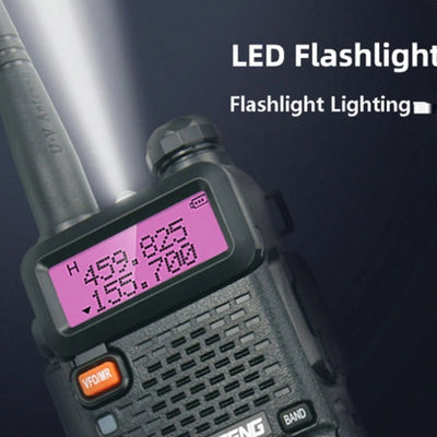 128 Canali Baofeng UV-5R Walkie-Talkie Acqua resistente 5-10KM Range VHF UHF Frequenza
