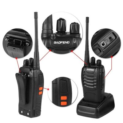 BF Baofeng 888 Batteria al litio Walkie-Talkie bidirezionale per bambini Walkie-Talkie Bluetooth