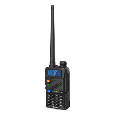 283.4g Walkie Talkie a lungo raggio KD-UV1 Dual-band UHF400-470MHz VHF136-174MHz Private Mold