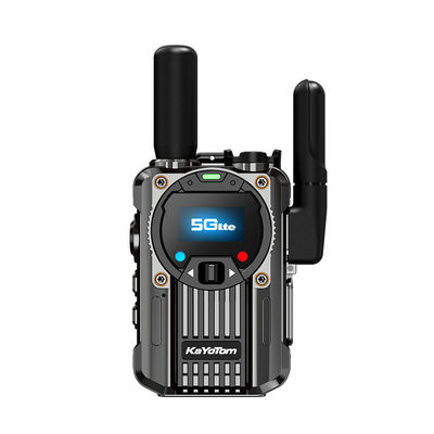 4G POC walkie-talkie in lega di zinco con funzione radio FM e supporto PTT esclusivo