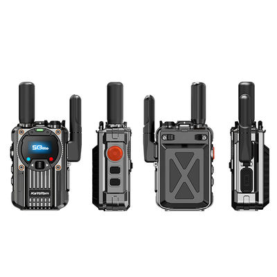 4G POC walkie-talkie in lega di zinco con funzione radio FM e supporto PTT esclusivo