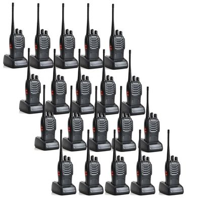 BF-888S Baofeng 5W Walkie Talkie con batteria da 1500mAh e tipo di frequenza UHF