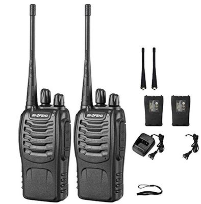 BF-888S Baofeng 5W Walkie Talkie con batteria da 1500mAh e tipo di frequenza UHF