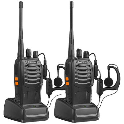BF-888S Baofeng 5W Walkie Talkie con batteria da 1500mAh e tipo di frequenza UHF