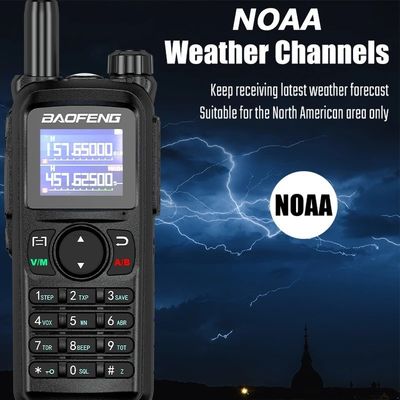 1-10KM Talk Range Baofeng UV-28L 10W Tri-Band Intercom USB-C Carica Radio CB Portatile