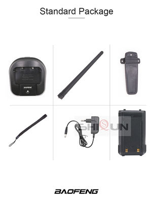 Potenza di uscita 8W Baofeng UV-5R Plus Tri-Power Ham Radio Transceiver con carica USB-C