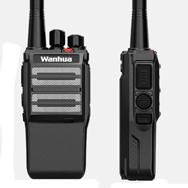 Trasmettitore UHF FM portatile a due vie Radio 8W Radio portatile a banda singola Walkie Talkie