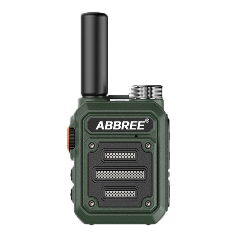 ABBREE AR-63 Wireless Walkie talkie per la caccia Color Camo/Brown Talk Range 3km-10km