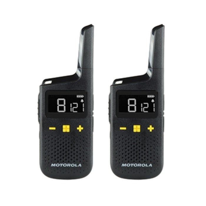 100 g Twin Pack XT185 Walkie Talkie Non autorizzato Radio commerciale a due vie per lunghi raggi