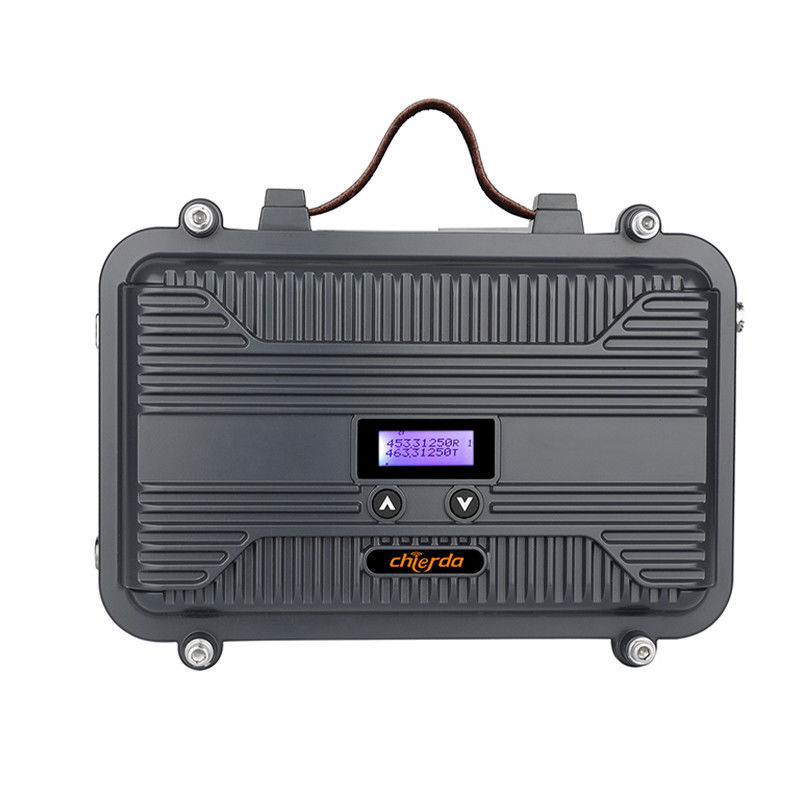 Radio per veicoli marini Full Duplex Two Way Radio Repeater LCD Mini UHF o VHF 10W Personalizzabile
