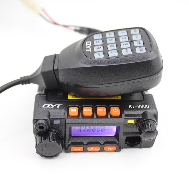 25W Mini Mobile Car Radio QYT KT-8900 Talkie Walkie 20km Range 2 Way Radio Lungo raggio