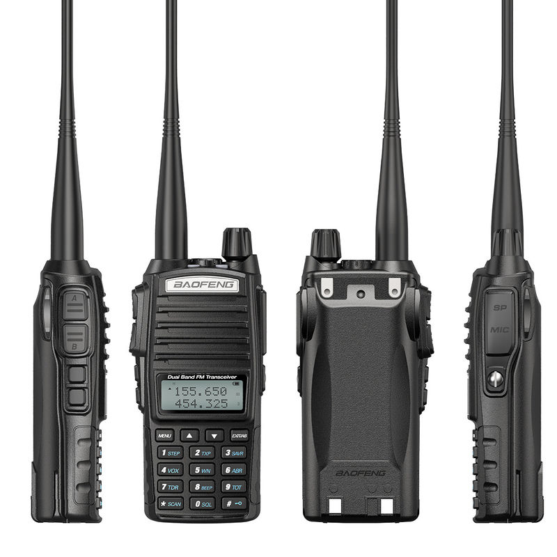 Baofeng UV-82 Walkie Talkie VHF UHF Tipo di frequenza per la comunicazione PTT in Pakistan